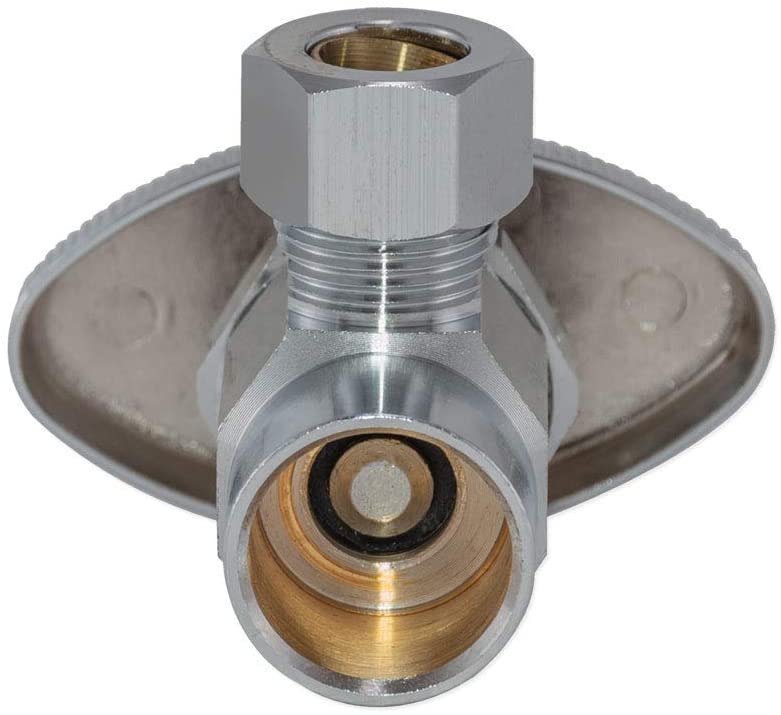 Angle Valve 20 inces complete Stainless Steel - EZF033N MEGA