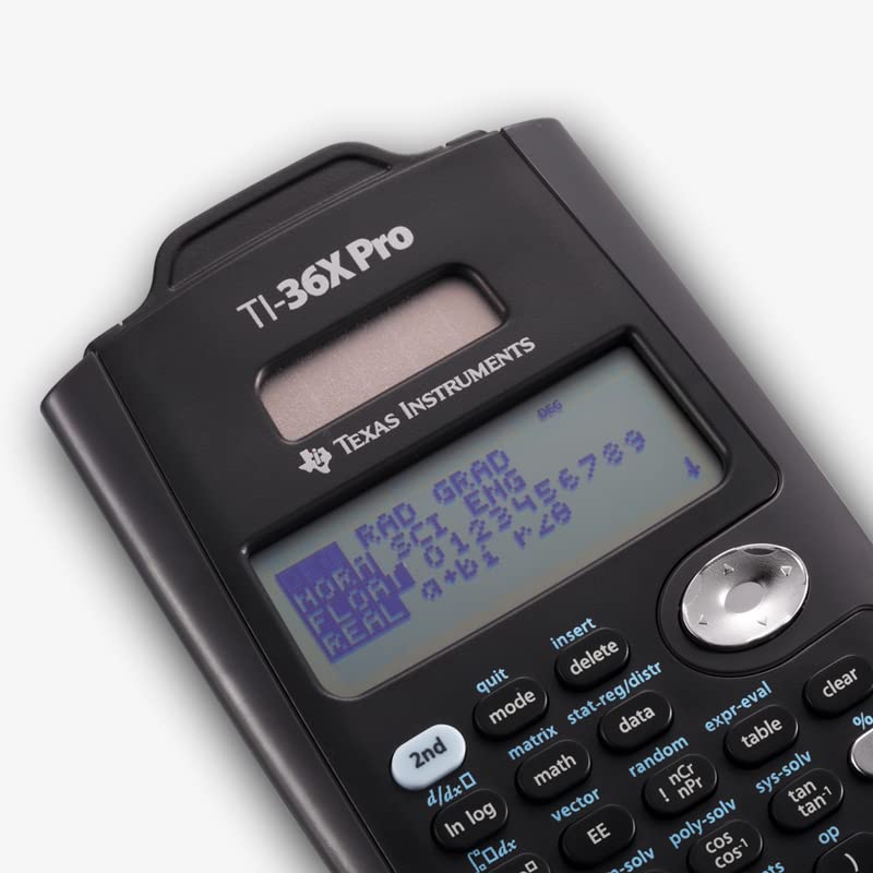 TI 36 X Pro Engineering Scientific Calculator + WYNGS Protective Case Black WYNGS