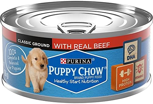 PURINA WET PUPPY CHOW WITH REAL BEEF 156G - POHPF5 Pie's Variety Store