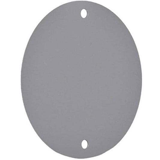 Strata RBC-4 Weatherproof Round Blank Cover, Gray MEGA
