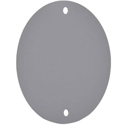 Strata RBC-4 Weatherproof Round Blank Cover, Gray