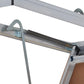 LITE 10-Foot Aluminium Attic Ladder 56" W x 22.5" H, 375-Pound Load Capacity, Type IAA, AP2240MS ebuys