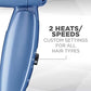 Conair 1600 Watt Compact Hair Dryer with Folding Handle is conveniently transportable, compact and equipped with dual voltage for worldwide travel- C-124N ebuystt