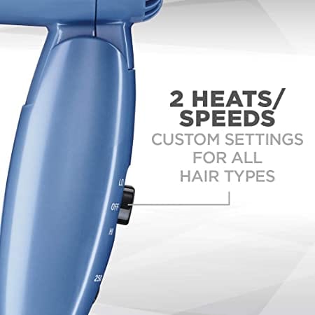 Conair 1600 Watt Compact Hair Dryer with Folding Handle is conveniently transportable, compact and equipped with dual voltage for worldwide travel- C-124N ebuystt