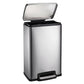 Tramontina 13 Gal Step Trash Can, Stainless Steel Tramontina