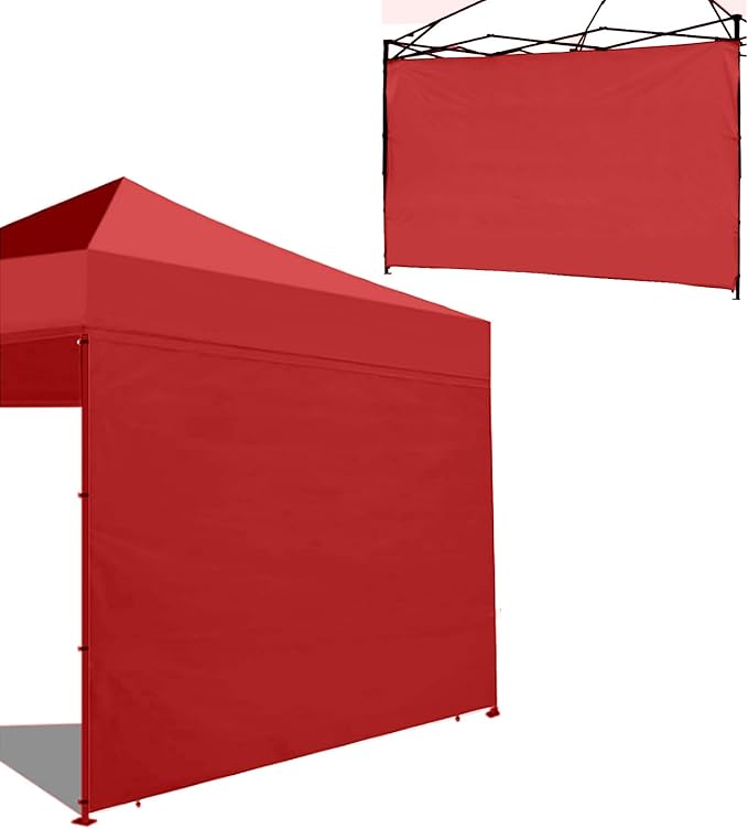 Tent Sidewalls for 10x10 Pop Up Canopy Waterproof,99% UV Protection，3 Piece Sidewalls, White(3PCS Sidewall Only, Canopy Tent NOT Included)-B0C4DVTYWL ebuystt