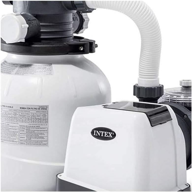 INTEX Krystal Clear Sand Filter Pump for Above Ground Pools with 2100 –  ebuystt