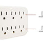 STRATA 6-OUTLET SURGE PROTECTOR - FL-JC23 MEGA