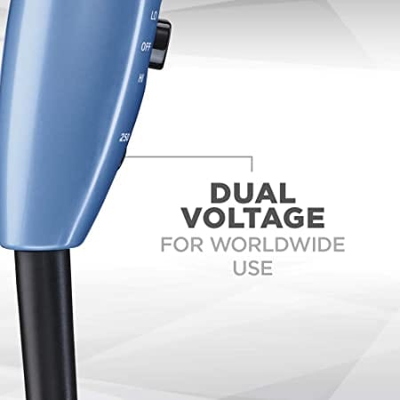 Conair 1600 Watt Compact Hair Dryer with Folding Handle is conveniently transportable, compact and equipped with dual voltage for worldwide travel- C-124N ebuystt