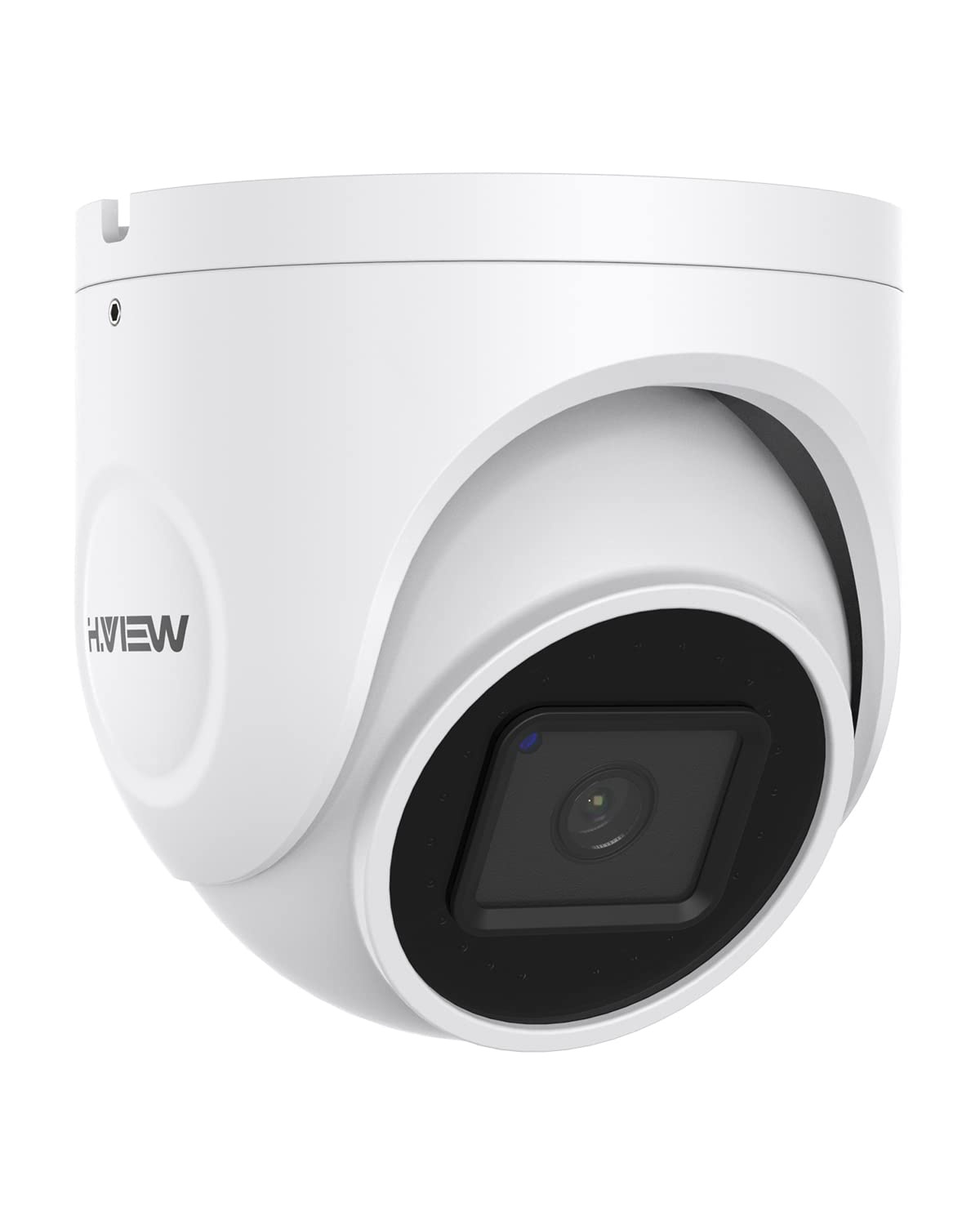 (Hikvision Compatible) H.VIEW 5MP Outdoor POE Camera Dome Turret IP Security Camera, 100ft IR Night Vision, 2.8mm Fixed lens, H.265+ IP PoE Outdoor Camera, RTSP,RTMP WDR,Support SD Card H.VIEW