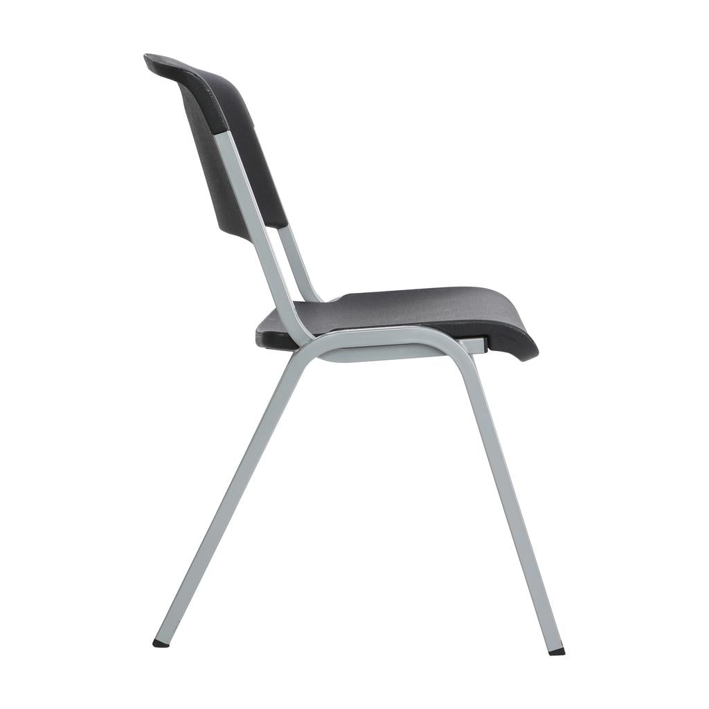 Lifetime Stack Chair Black Commercial Grade-28333 ebuystt