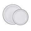 Café Express Premium Plastic Plates 50 Units - 498604