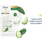 Dove Advanced Care Cucumber and Cactus Water Deodorant 4 Units / 74 g -475070 ebuystt