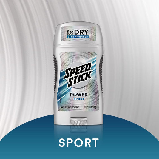 Speed Stick Anti Perspirant & Deodorant For Men Power Sport 3oz - 02220000492 Pie's Variety Store