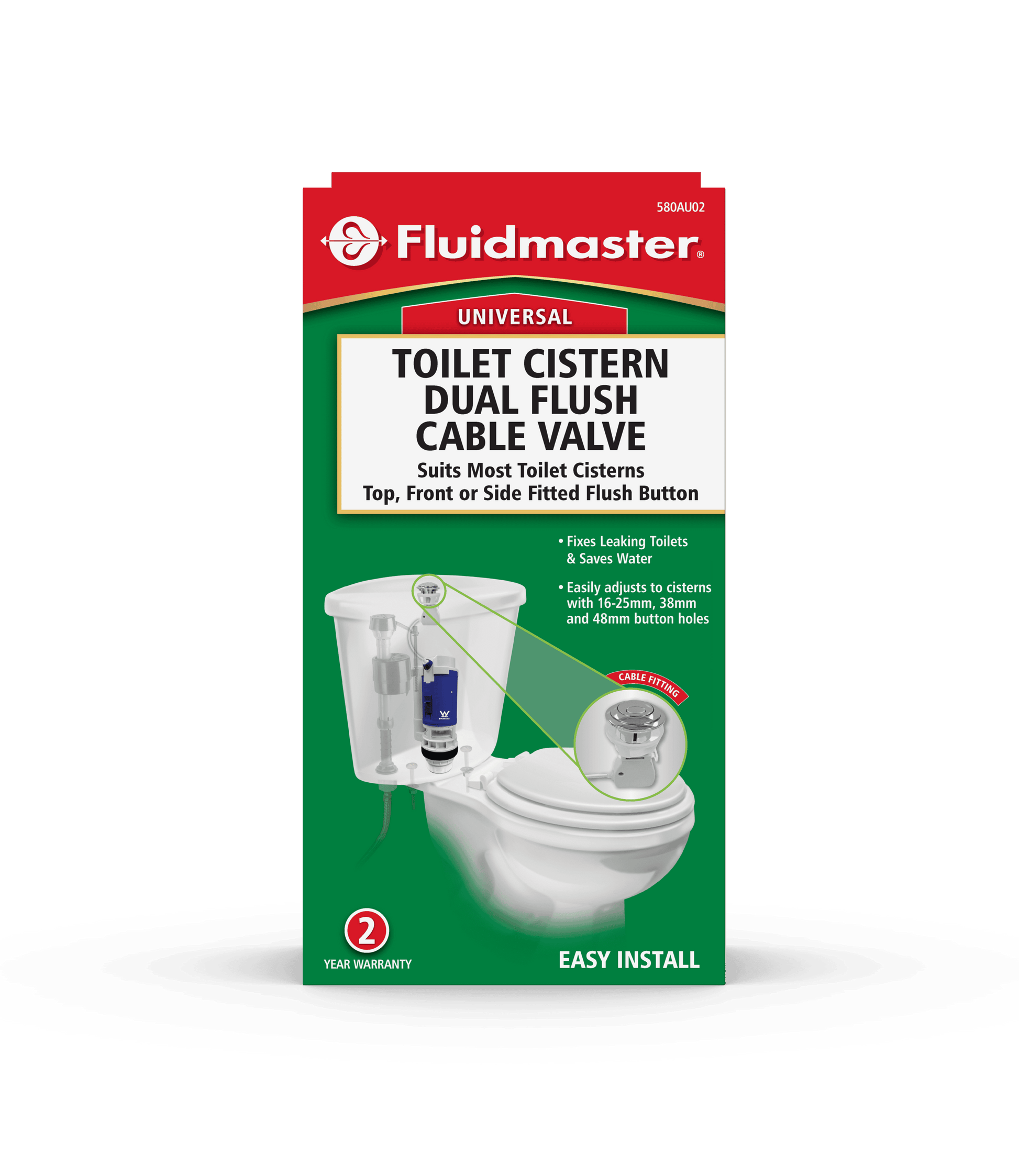 Fluidmaster Dual Flush Cable Valve-550073 MEGA