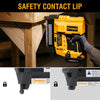 WORKSITE 2-In-1 Brad Nailer Stapler 18 Gauge Battery Powered Portable Nail Gun Compatible with 3/4 Inches~2Inches Nails and 3/4 Inches~1-9/16 inches Staples- CNT116