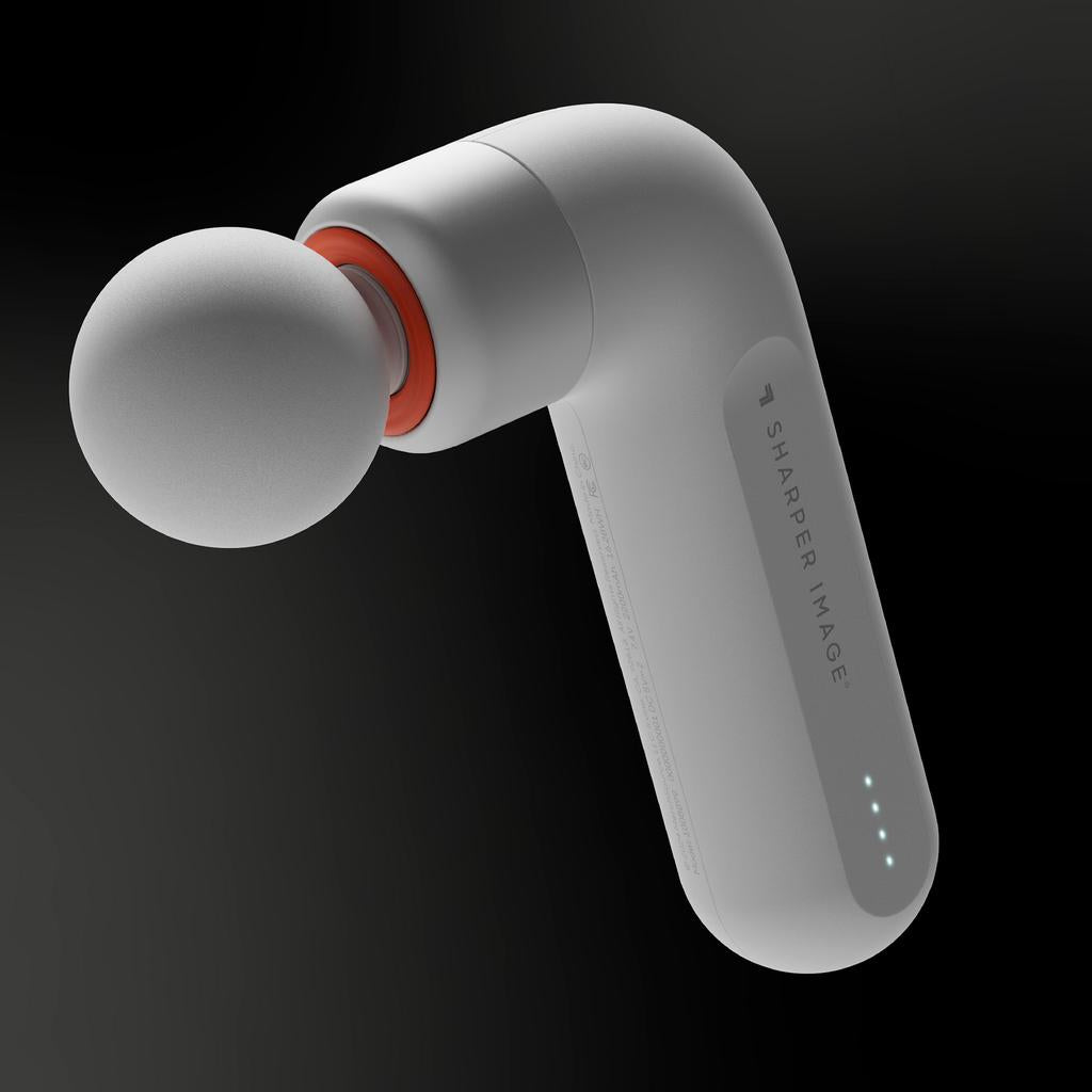 Sharper Image EDGE+ Wireless Percussion Massager Rechargeable USB-C with 4 Speeds-512292