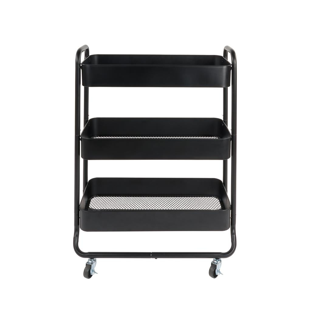 Neatfreak 3-Tier Utility Shelf with 4 Swivel Wheels-496407 ebuystt