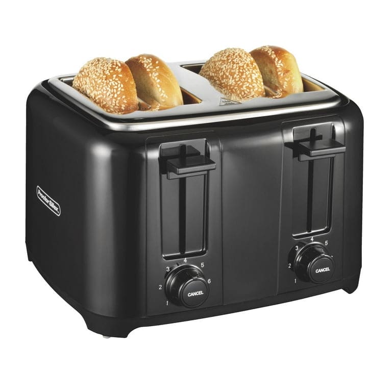 PROCTOR SILEX 24215 4 SLICE TOASTER BLACK - PSXCJY24215 Pie's Variety Store