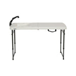 LIFETIME 4 Foot Folding Fish Fillet Cleaning Table with Sink - for Camping, Picnic, Garden, Outdoors LIFETIME
