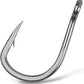 Saltwater Live Bait Fishing Hooks- 35pcs Inline Circle Hooks Catfish Bait Fish Hooks 2X Strong Stainless Steel Hooks for Big Game Fishing-Size 12/0-35pcs ebuystt