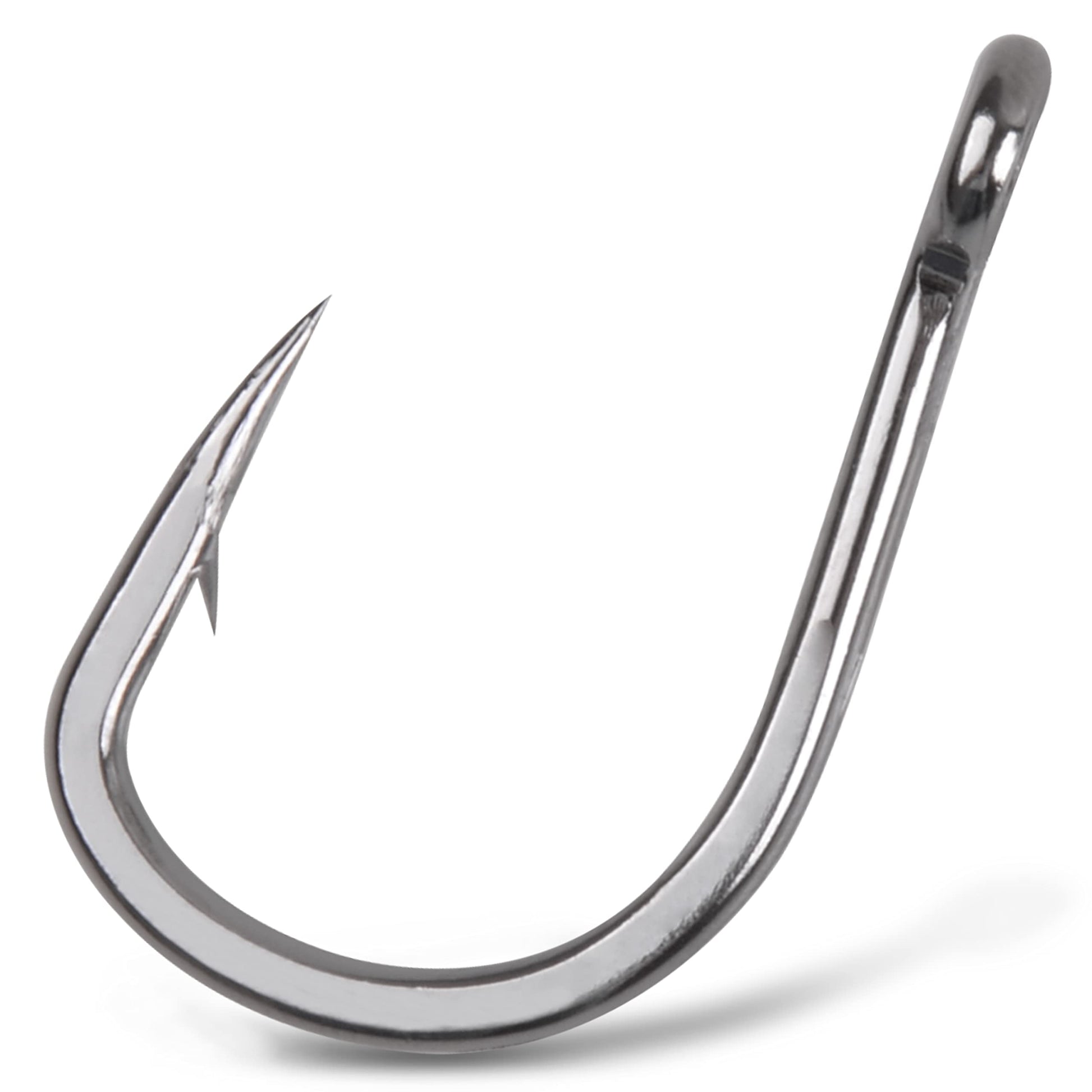 Saltwater Live Bait Fishing Hooks- 35pcs Inline Circle Hooks Catfish Bait Fish Hooks 2X Strong Stainless Steel Hooks for Big Game Fishing 1/0-12/0 SILANON