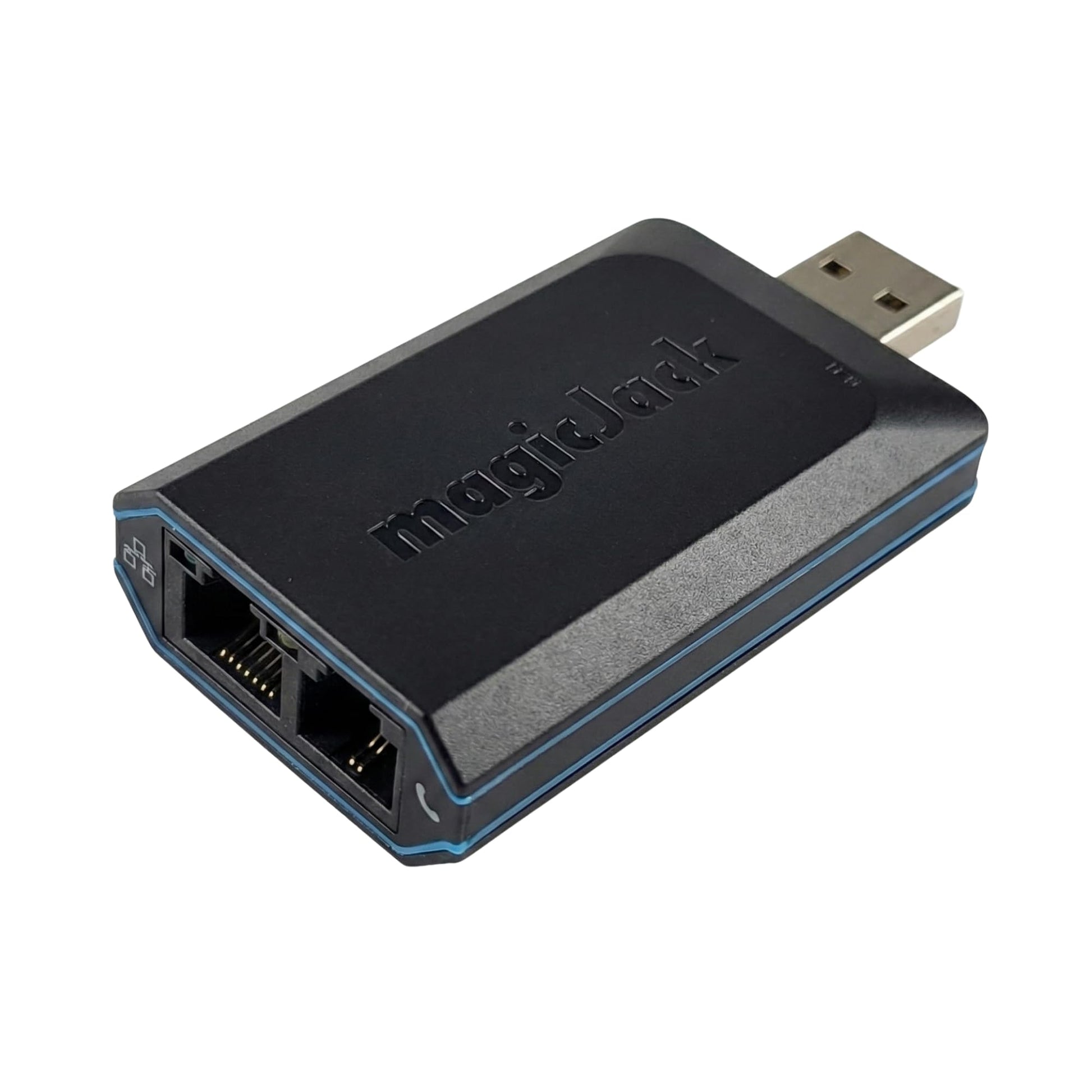 magicJack VOIP Phone Adapter - Unlimited Calls to US & Canada, No Monthly Bill, Portable Internet Phone with App, magicIN™ & magicOUT™ Service magicJack