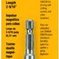 DeWalt Magnetic Nut Driver Impact 5/16in x 2-9/16in - DW2222 MEGA