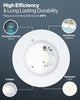 Sunco 24 Pack Retrofit LED Recessed Lighting 6 Inch, Downlight Can Lights for Ceiling, 1050 LM, 2700K/3000K/3500K/4000K/5000K, Dimmable, Baffle Trim, 13W=75W, 50000 Lifetime Hours, Damp Rated UL