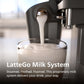 Philips 3200 Series Fully Automatic Espresso Machine, LatteGo Milk Frother, 5 Coffee Varieties, Intuitive Touch Display, 100% Ceramic Grinder, AquaClean Filter, My Coffee Choice, Black (EP3241/54) Philips