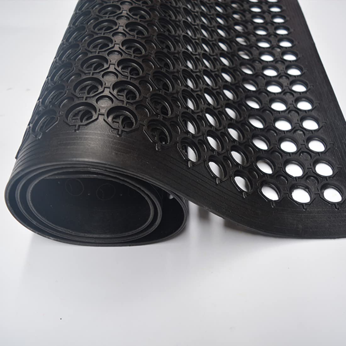 smabee Anti-Fatigue Non-Slip Rubber Floor Mat Heavy Duty Mats 36"x60" for Outdoor Restaurant Kitchen Bar smabee