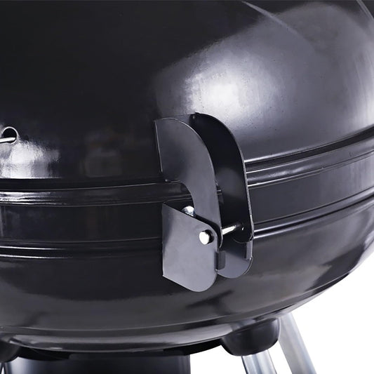 SENYANPAi 22 -inch Portable Kettle Charcoal Grill with Stainless Steel Stands and two Wheels，Smoked BBQ Grill，Outdoor Camping Barbecue Charcoal Grill for Garden ，Backyard Cooking ，Picnic Traveling SENYANPAI