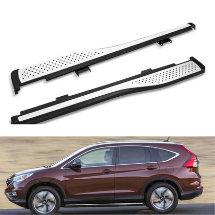 Nerfisle Running Board Side Steps Nerf Bars Compatible with 2012 2013 2014 2015 2016 Honda CRV CR-V Aluminum 2Pcs
