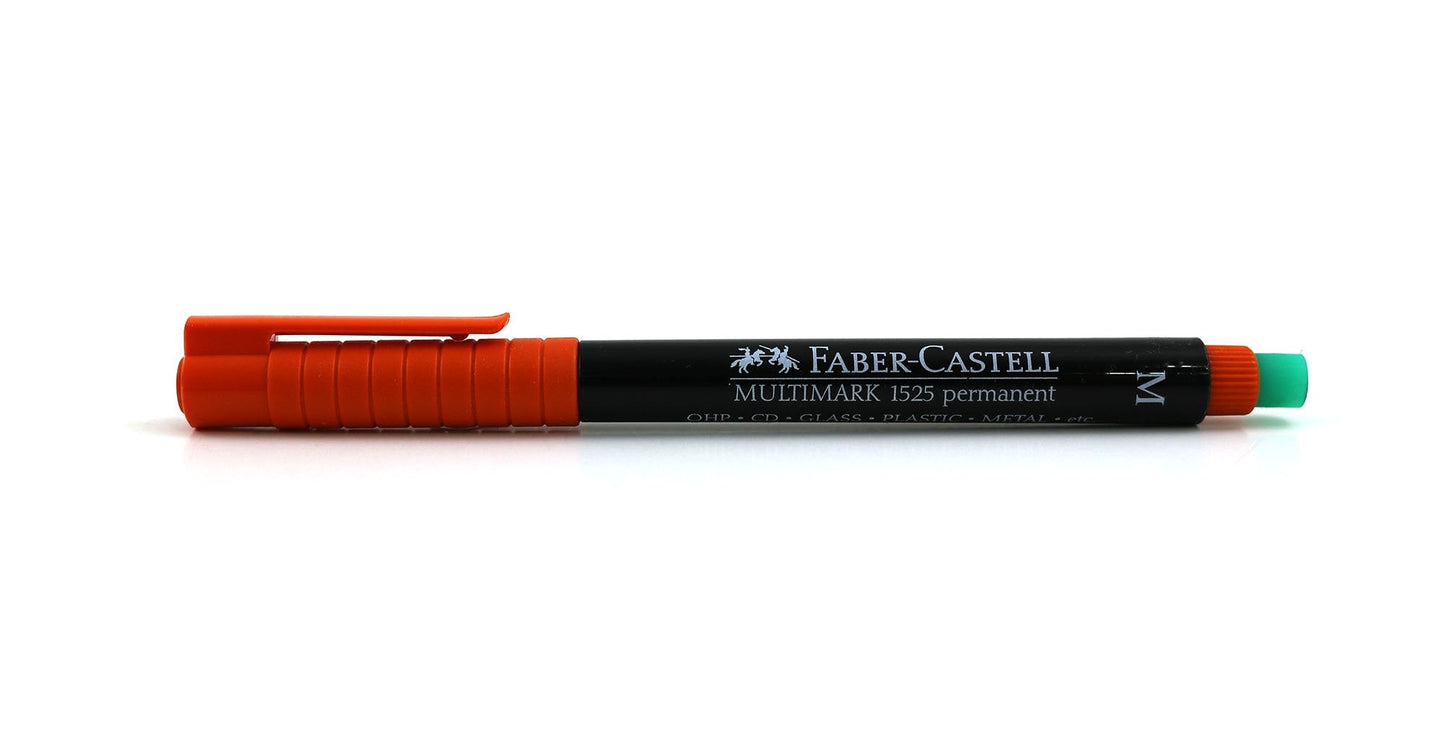 Faber Castell Marker Multimark Plus Orange - 7754111001861 Pie's Variety Store