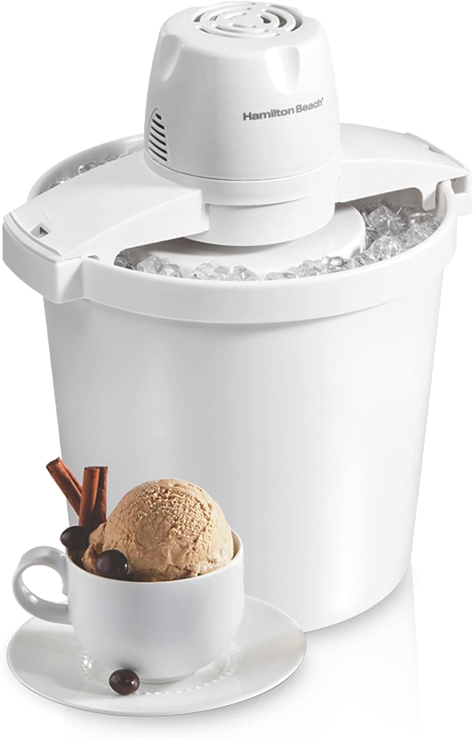 HAMILTON BEACH 68330N ICE CREAM MAKER 4QT - HTBQM68330 Pie's Variety Store