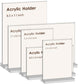 newnewshow 8.5x11 Acrylic Sign Holder 3 Pack Vertical Double-Sided Display (Optional 8.5x11 8.5x5.5 5x7 Horizontal and Vertical) newnewshow