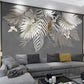 Kitchen Wallpapers,Photo Wallpaper 3D Plant Beautiful Leaves Self-Adhesive Wall Murals Art Wall Photo Print Picture Design Wall Paper for Living Room Bedroom Home Decoration , 140 x 70 cm (WxH) ZLJBB