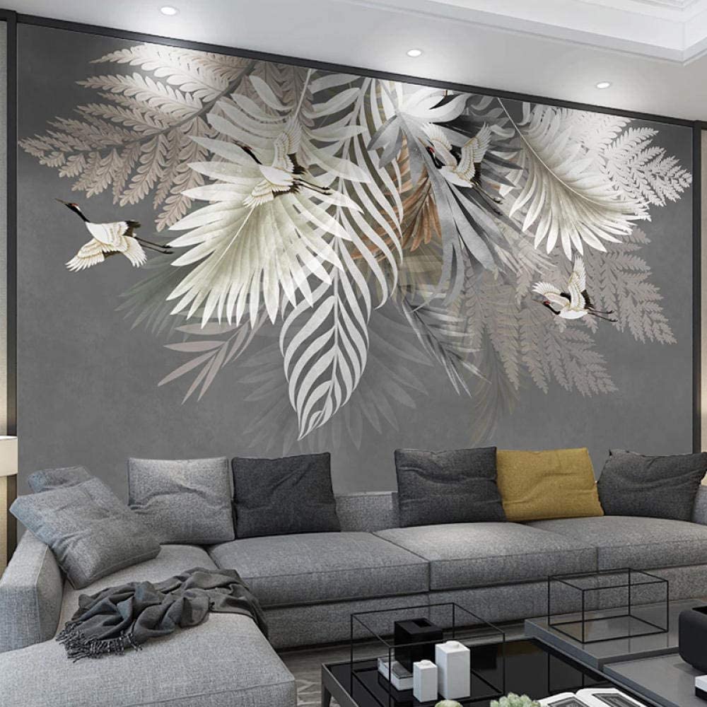 Kitchen Wallpapers,Photo Wallpaper 3D Plant Beautiful Leaves Self-Adhesive Wall Murals Art Wall Photo Print Picture Design Wall Paper for Living Room Bedroom Home Decoration , 140 x 70 cm (WxH) ZLJBB