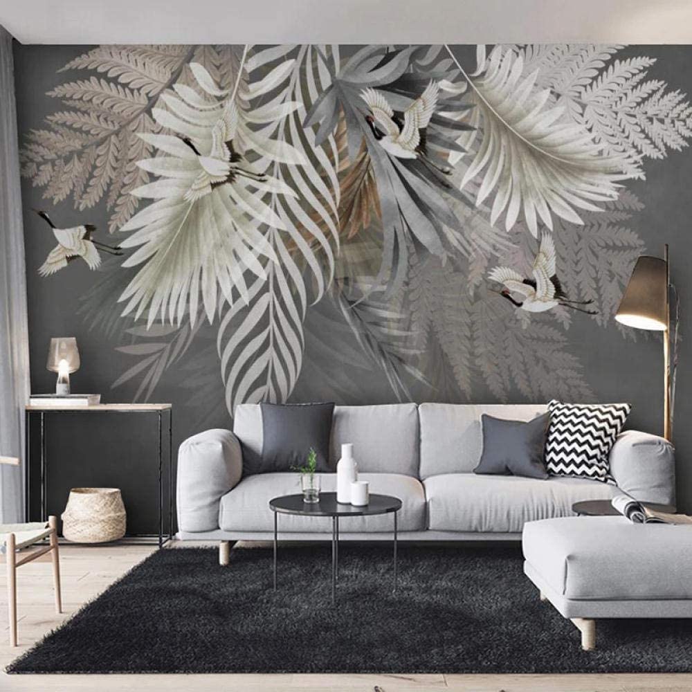 Kitchen Wallpapers,Photo Wallpaper 3D Plant Beautiful Leaves Self-Adhesive Wall Murals Art Wall Photo Print Picture Design Wall Paper for Living Room Bedroom Home Decoration , 140 x 70 cm (WxH) ZLJBB