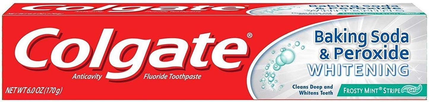 Colgate Baking Soda and Peroxide 6.0oz - 03500051089 Pie's Variety Store