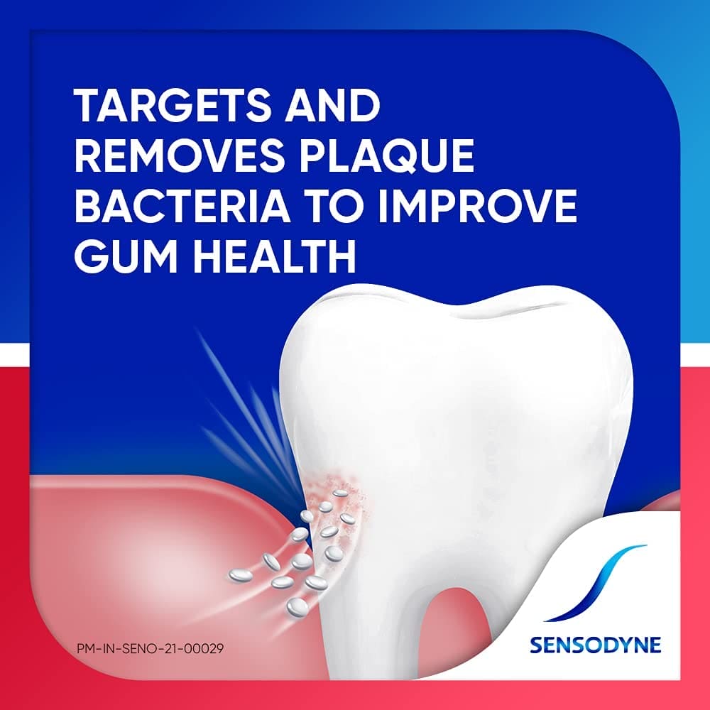 Sensodyne Fresh Mint Sensitivity Toothpaste for Sensitive Teeth and Fresh Breath, 4 Oz - 31015808111 Pie's Variety Store