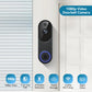 Guggre Doorbell Camera M52, Security Camera Outdoor/Indoor, 1080 HD with Night Vision, 4 Infrared Lights, 120° Wide View, Motion Detection Notification, Works with Smartphone, Wireless, Online Support Guggre