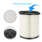 2 Pack VF4000 Filter for RIDGID Wet Dry Vac 5-20 Gallons and 2 Pack VF3502 Vacuumc Bags for Ridgid 12-16 Gallon Vac ebuys
