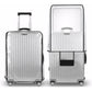 T Tersely Clear PVC Suitcase Cover Protectors 20/24/26/28/30 Inch Suitcase Covers for Luggage - Waterproof Dustproof and Anti-Scratch 20-30 Inch Luggage Cover (20inch) T Tersely