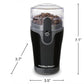 Hamilton Beach Fresh Grind Electric Coffee Grinder - Removable Chamber, Makes up to 12 Cups - Black - Makes it easy to enjoy the taste of freshly ground coffee every morning without a lot of messy cleanup - 80335R Argos Distributors
