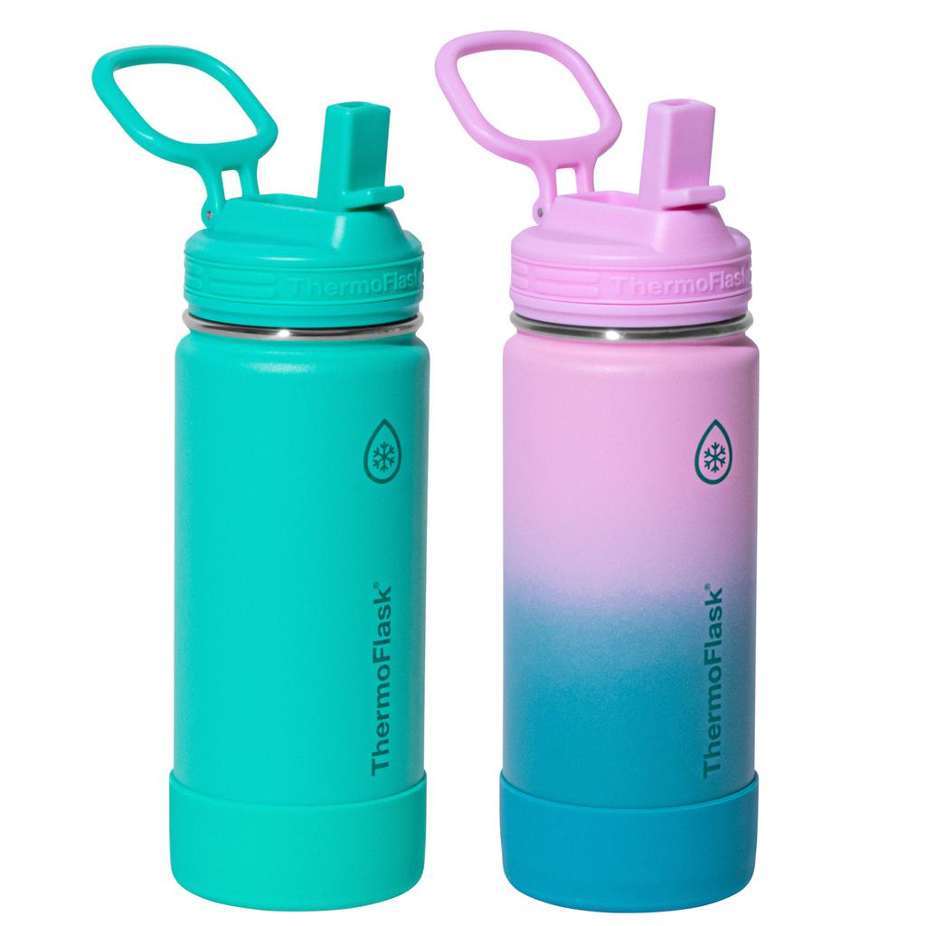 ThermoFlask Stainless Steel Insulated Bottle 2 Units / 473.18 mL / 16 oz - 492769-0885395103037 ebuystt