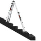 Little Giant Ladders M17 Aluminum Multi-Position Ladder with 24 Configurations -514829 ebuystt