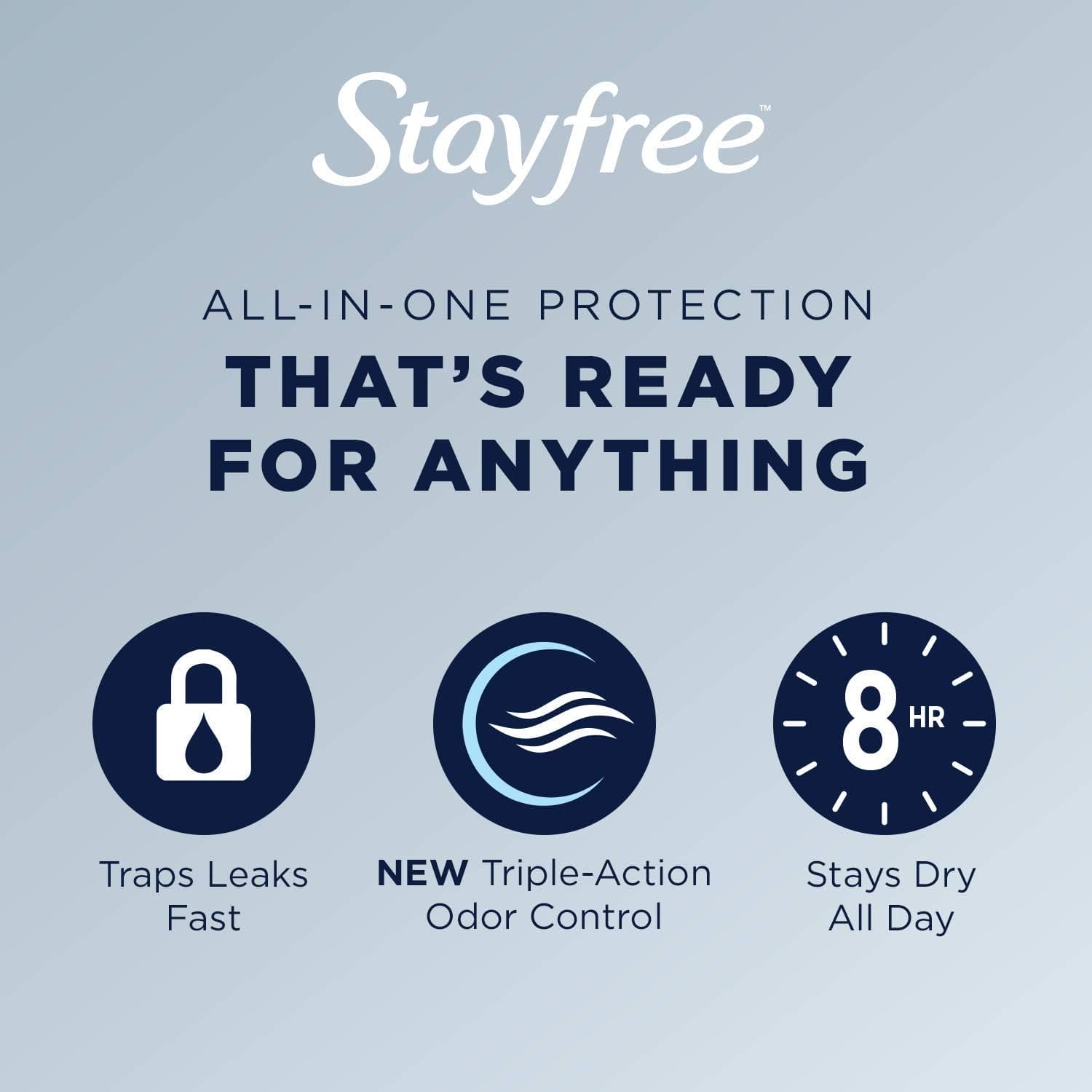 Stayfree Maxi 10 Pack Regular - 07830007032 Pie's Variety Store