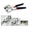 10 Inch High-Carbon Steel Metal Steel Stud Crimper, TPR Handle Stud Crimper Plaster Board Drywall Tool,Punch Lock Framing Fastening Crimping Hand Tool