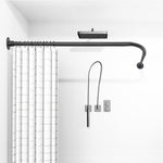 L Shaped Shower Curtain Rod, (44.1